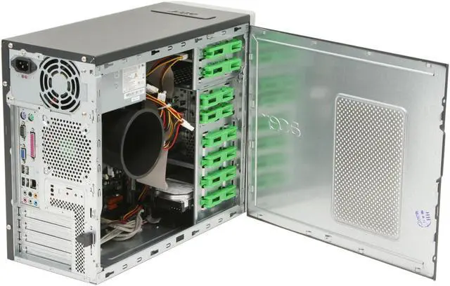 Alt view image 5 of 10 - Acer Desktop PC Power APFH-EP9250P Intel Pentium D 925 1GB DDR2 160GB HDD Intel GMA 3000 Windows XP Professional