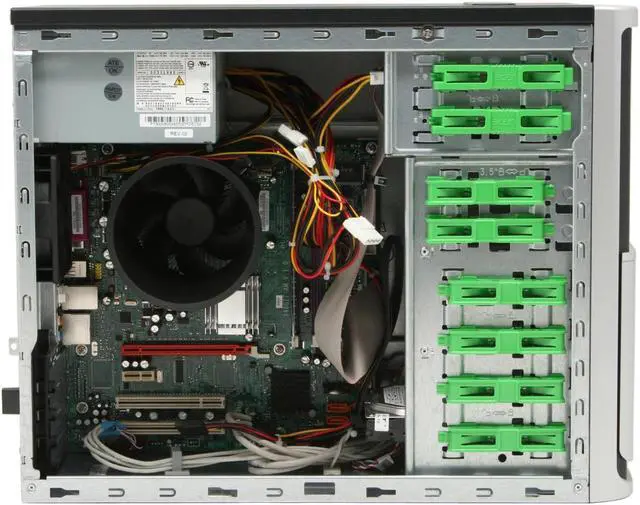Alt view image 6 of 10 - Acer Desktop PC Power APFH-EP9250P Intel Pentium D 925 1GB DDR2 160GB HDD Intel GMA 3000 Windows XP Professional