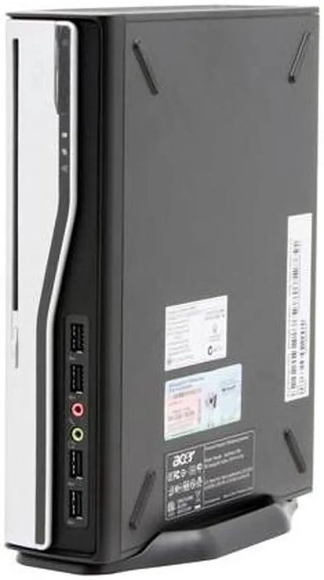 Alt view image 2 of 10 - Acer Desktop PC Power AP1000-UA382P 3800+ (2.00 GHz) 512MB DDR2 80GB HDD NVIDIA GeForce 6150 Windows XP Professional