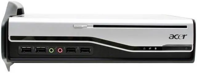 Alt view image 3 of 10 - Acer Desktop PC Power AP1000-UA382P 3800+ (2.00 GHz) 512MB DDR2 80GB HDD NVIDIA GeForce 6150 Windows XP Professional