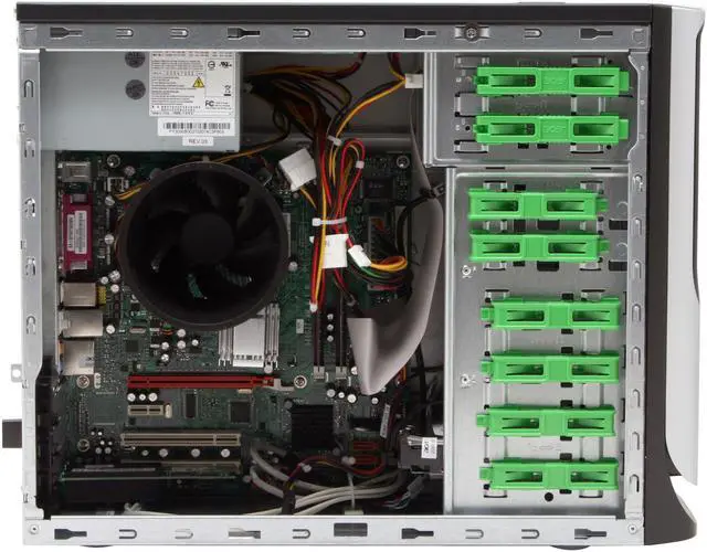 Alt view image 8 of 19 - Acer Desktop PC Aspire AST690-UD430A Intel Core 2 Duo E4300 1GB DDR2 320GB HDD Intel GMA 3000 Windows Vista Home Premium