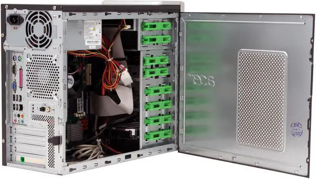 Alt view image 6 of 15 - Acer Desktop PC ASE380-UD420A 4200+ 2GB DDR2 320GB HDD NVIDIA GeForce 6100 Windows Vista Home Premium