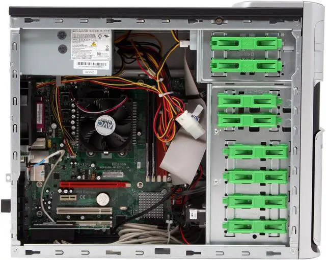 Alt view image 7 of 15 - Acer Desktop PC ASE380-UD420A 4200+ 2GB DDR2 320GB HDD NVIDIA GeForce 6100 Windows Vista Home Premium