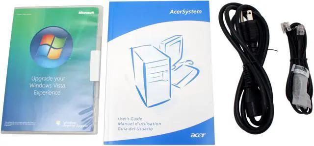 Alt view image 10 of 15 - Acer Desktop PC ASE380-UD420A 4200+ 2GB DDR2 320GB HDD NVIDIA GeForce 6100 Windows Vista Home Premium