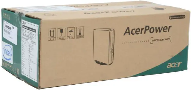 Alt view image 10 of 10 - Acer Desktop PC Power AP2000-UD431P Intel Core 2 Duo E4300 1GB DDR2 160GB HDD Intel GMA 3000 Windows XP Professional