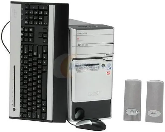 Acer Desktop PC Aspire ASE571-ED630A Intel Core 2 Duo E6300 1GB