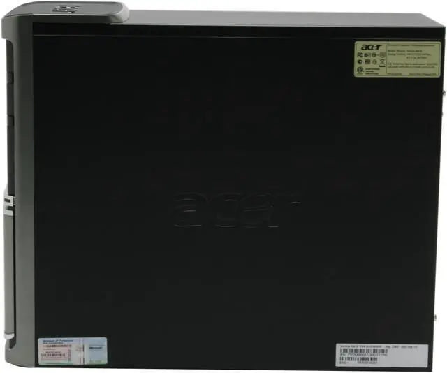 Alt view image 6 of 16 - Acer Desktop PC Veriton VM410-UD5000P 5000+ 2GB DDR2 160GB HDD ATI Radeon X1200 IGP Windows XP Professional