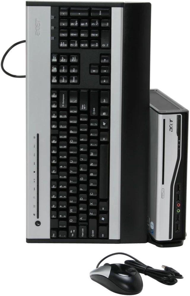 Acer Desktop PC Power AP2000-UD4401C Intel Core 2 Duo E4400 1GB DDR2 ...