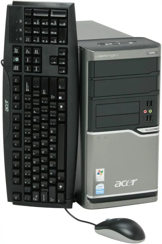 Main image of Acer Desktop PC Veriton VM460-UD2180P Intel Pentium E2180 1GB DDR2 160GB HDD Intel GMA 3100 Windows XP Professional