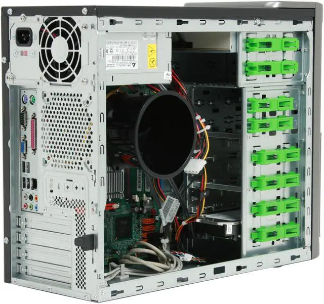 Alt view image 9 of 16 - Acer Desktop PC Veriton VM460-UD2180P Intel Pentium E2180 1GB DDR2 160GB HDD Intel GMA 3100 Windows XP Professional