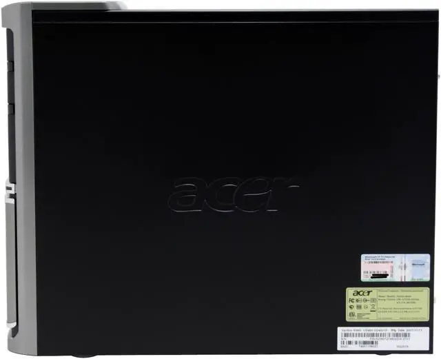 Alt view image 5 of 19 - Acer Desktop PC Veriton VM460-UD4501P Intel Core 2 Duo E4500 2GB DDR2 160GB HDD Intel GMA 3100 Windows XP Professional