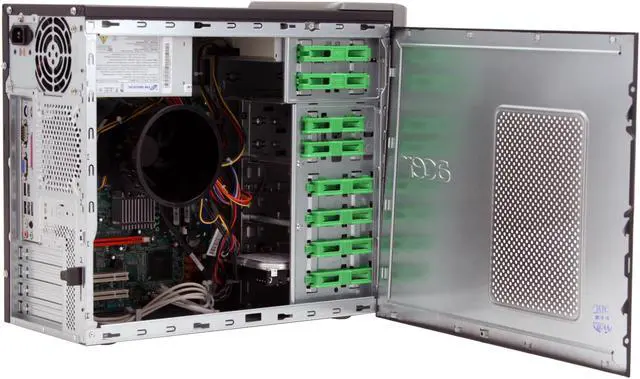 Alt view image 9 of 19 - Acer Desktop PC Veriton VM460-UD4501P Intel Core 2 Duo E4500 2GB DDR2 160GB HDD Intel GMA 3100 Windows XP Professional