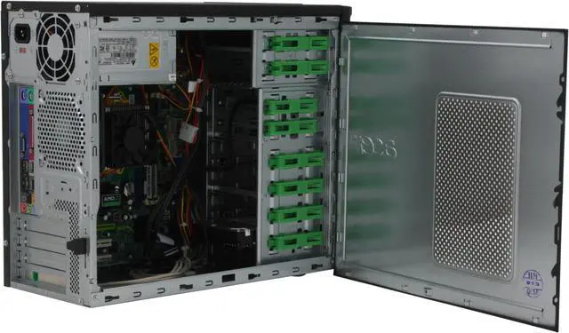 Alt view image 6 of 12 - Acer Desktop PC Aspire AM1100-U1302A 4200+ 1GB DDR2 250GB HDD ATI Radeon X1200 IGP Windows Vista Home Premium