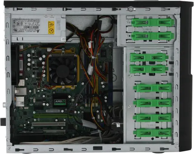 Alt view image 8 of 12 - Acer Desktop PC Aspire AM1100-U1302A 4200+ 1GB DDR2 250GB HDD ATI Radeon X1200 IGP Windows Vista Home Premium