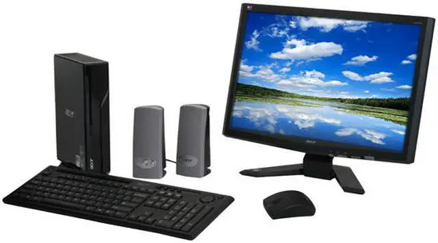 Main image of Acer Desktop PC AL5100-BD4201A 4200+ 3GB DDR2 320GB HDD ATI Radeon X1250 IGP Windows Vista Home Premium