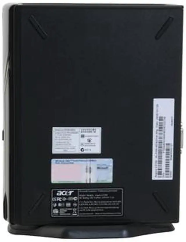 Alt view image 8 of 17 - Acer Desktop PC AL5100-BD4201A 4200+ 3GB DDR2 320GB HDD ATI Radeon X1250 IGP Windows Vista Home Premium