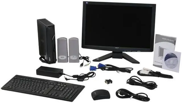 Alt view image 17 of 17 - Acer Desktop PC AL5100-BD4201A 4200+ 3GB DDR2 320GB HDD ATI Radeon X1250 IGP Windows Vista Home Premium