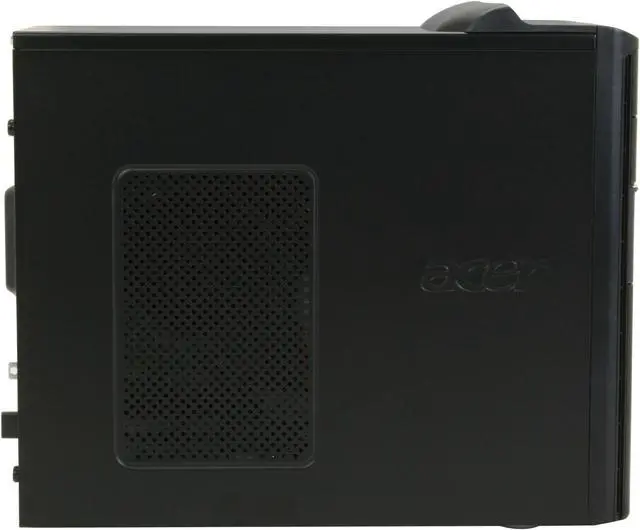 Alt view image 8 of 20 - Acer Desktop PC Aspire AM3641-BE4700A Intel Core 2 Duo E4700 3GB DDR2 320GB HDD NVIDIA GeForce 7100 Windows Vista Home Premium 64-bit (English / French)