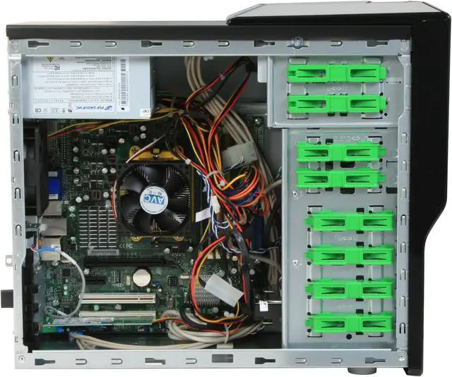 Alt view image 10 of 20 - Acer Desktop PC Aspire AM5201-EF8400A AMD Phenom X3 8400 4GB DDR2 500GB HDD ATI Radeon HD 3200 Windows Vista Home Premium (English/French)