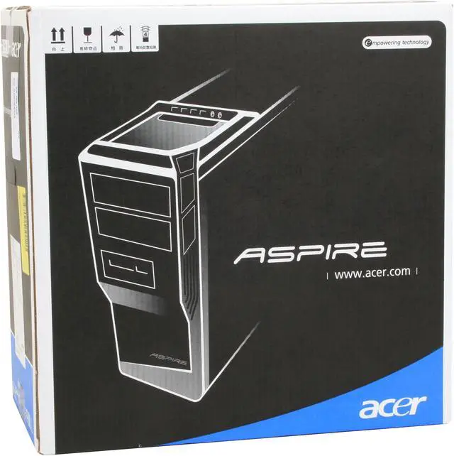 Alt view image 20 of 20 - Acer Desktop PC Aspire AM5201-EF8400A AMD Phenom X3 8400 4GB DDR2 500GB HDD ATI Radeon HD 3200 Windows Vista Home Premium (English/French)