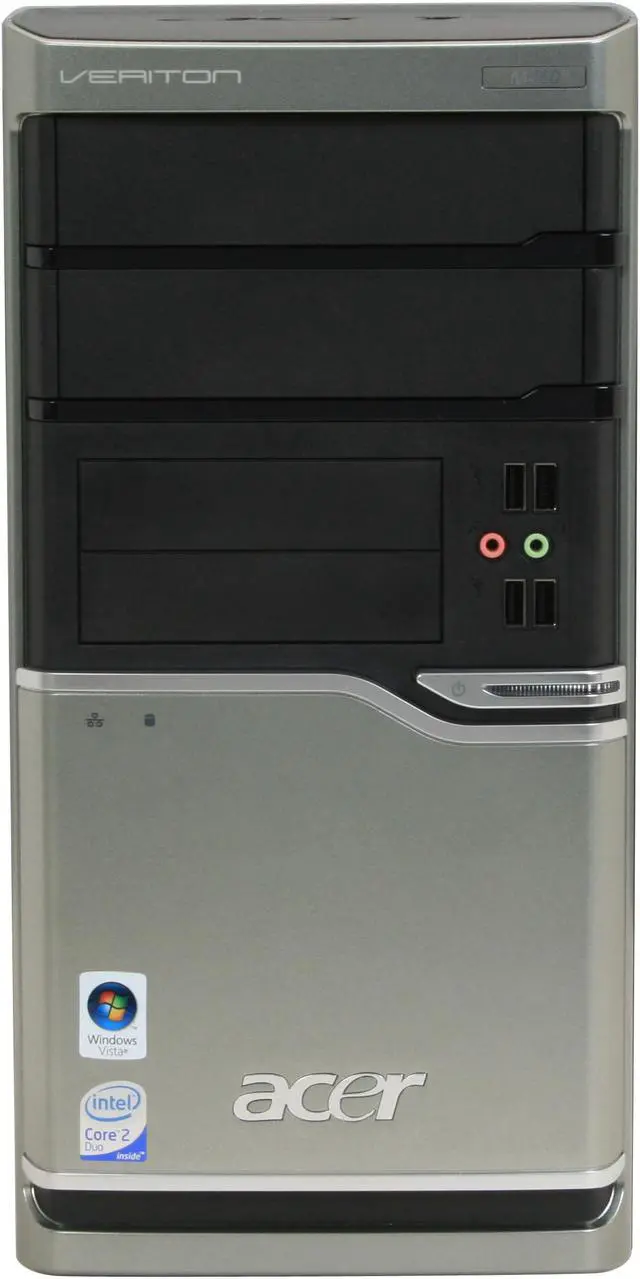 Acer Veriton Desktop PC Core Intel 2GB 0 Duo 1 ⁄ Z2724G in all SSD one