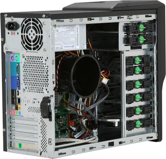 Alt view image 7 of 20 - Acer Desktop PC Aspire AM1641-B1680A Intel Pentium E2200 2GB DDR2 160GB HDD NVIDIA GeForce 7050 Windows Vista Home Premium