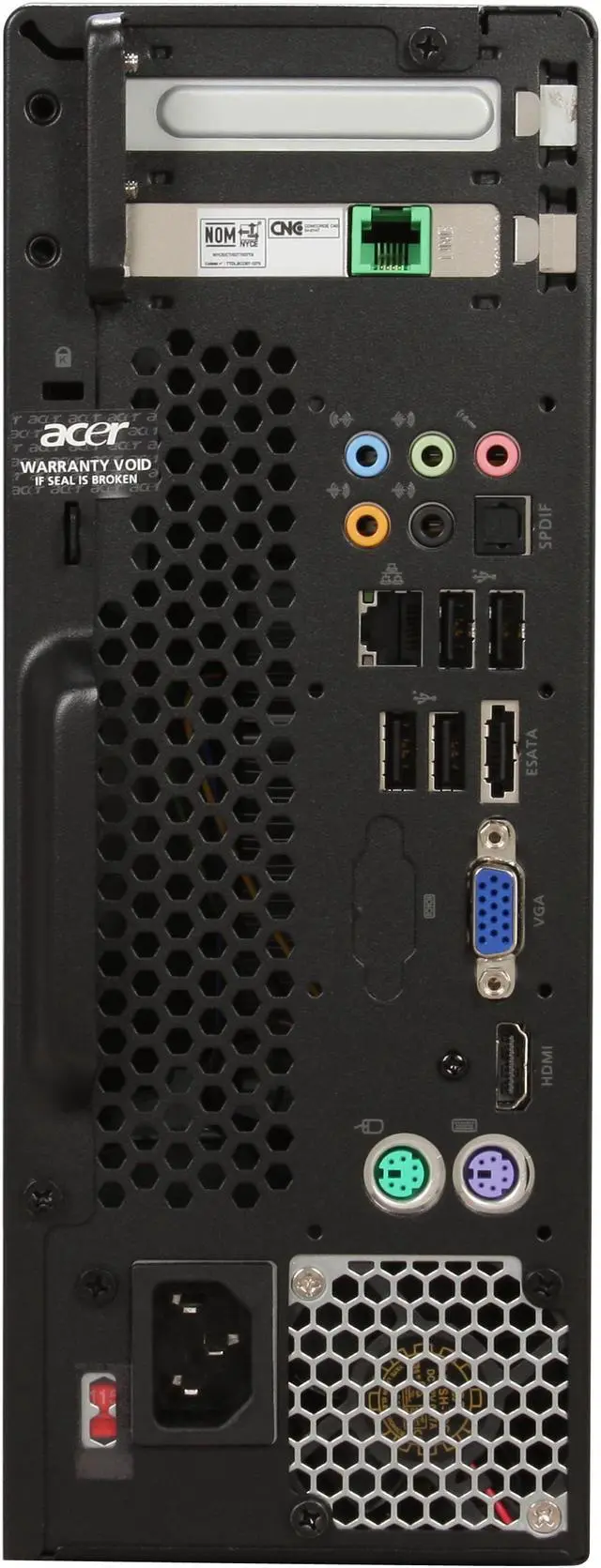 Alt view image 6 of 12 - Acer Desktop PC Aspire AX3200-U3600A AMD Phenom X3 8400 4GB DDR2 320GB HDD Windows Vista Home Premium 64-bit