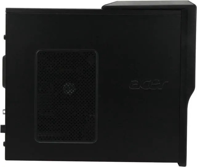 Alt view image 5 of 19 - Acer Desktop PC Aspire AM1201-E1604B AMD Athlon X2 4050e 2GB DDR2 250GB HDD ATI Radeon 2100 IGP Windows Vista Home Basic (English/French)