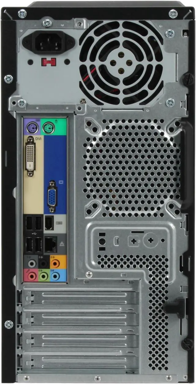 Alt view image 10 of 19 - Acer Desktop PC Aspire AM1201-E1604B AMD Athlon X2 4050e 2GB DDR2 250GB HDD ATI Radeon 2100 IGP Windows Vista Home Basic (English/French)