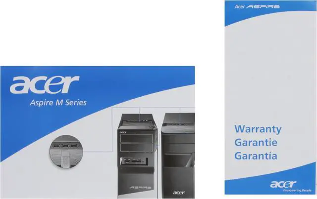 Alt view image 18 of 19 - Acer Desktop PC Aspire AM1201-E1604B AMD Athlon X2 4050e 2GB DDR2 250GB HDD ATI Radeon 2100 IGP Windows Vista Home Basic (English/French)