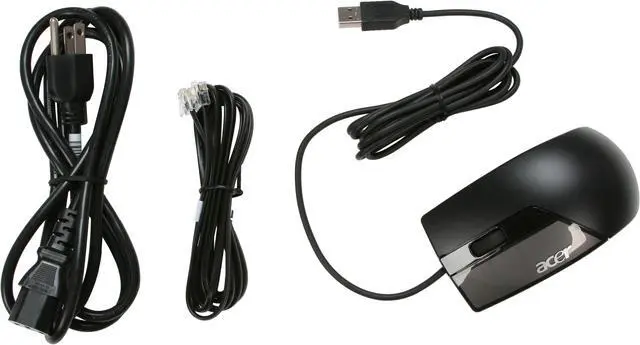 Alt view image 19 of 20 - Acer Desktop PC Aspire AM3641-ED7200A Intel Core 2 Duo E7200 4GB DDR2 500GB HDD NVIDIA GeForce 7100 Windows Vista Home Premium 64-bit (English / French)