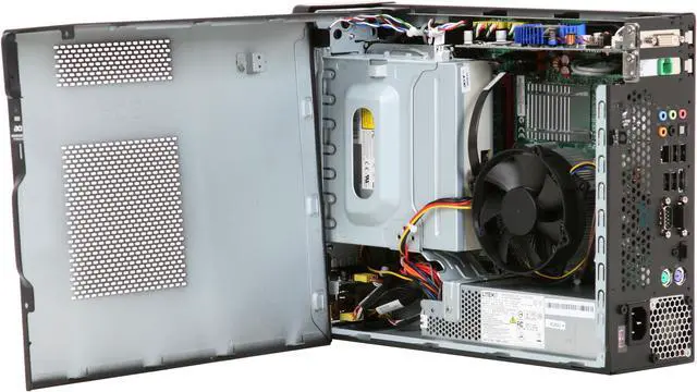 Alt view image 7 of 18 - Acer Desktop PC Aspire AX1700-U3700A Intel Pentium E2220 4GB DDR2 640GB HDD NVIDIA GeForce G100 Windows Vista Home Premium 64-bit