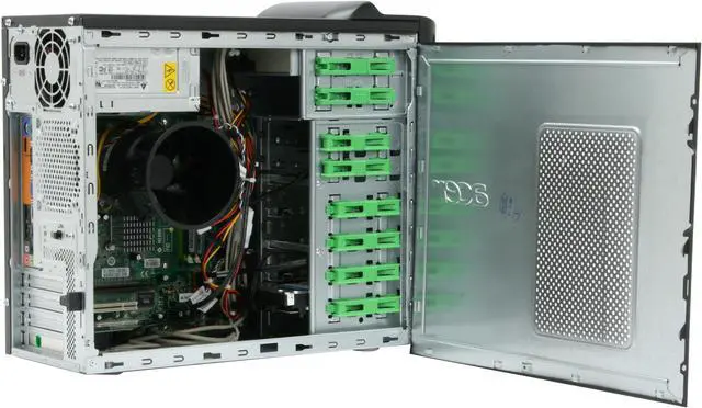 Alt view image 7 of 18 - Acer Desktop PC Aspire AM3641-U3702A Intel Pentium E2220 3GB DDR2 320GB HDD NVIDIA GeForce 7100 Windows Vista Home Premium