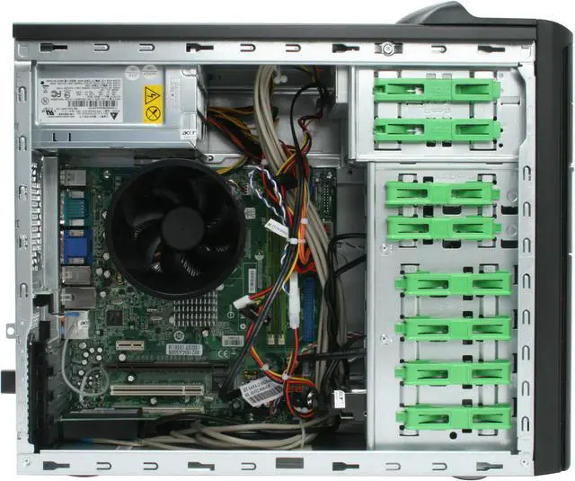 Alt view image 9 of 18 - Acer Desktop PC Aspire AM3641-U3702A Intel Pentium E2220 3GB DDR2 320GB HDD NVIDIA GeForce 7100 Windows Vista Home Premium