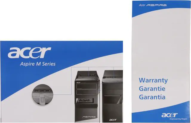 Alt view image 19 of 19 - Acer Desktop PC Aspire AM5641-U5630A Intel Core 2 Quad Q6600 4GB DDR2 320GB HDD NVIDIA GeForce 7100 Windows Vista Home Premium 64-bit