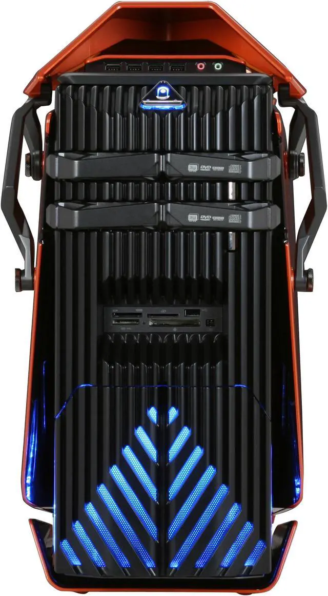 Alt view image 5 of 20 - Acer Desktop PC Aspire Predator AG7710-U7792A Intel Core i7-965 12GB DDR3 1TB HDD ATI Radeon HD 4870 X2 Windows Vista Home Premium 64-bit