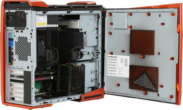 Alt view image 9 of 20 - Acer Desktop PC Aspire Predator AG7710-U7792A Intel Core i7-965 12GB DDR3 1TB HDD ATI Radeon HD 4870 X2 Windows Vista Home Premium 64-bit