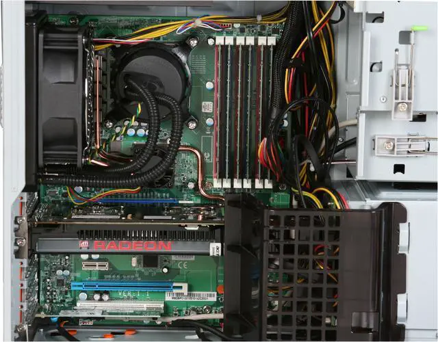 Alt view image 12 of 20 - Acer Desktop PC Aspire Predator AG7710-U7792A Intel Core i7-965 12GB DDR3 1TB HDD ATI Radeon HD 4870 X2 Windows Vista Home Premium 64-bit