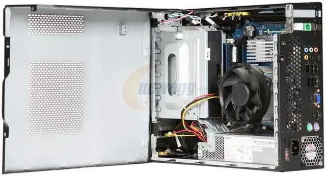 Alt view image 5 of 13 - Acer Desktop PC Aspire AX1200-B1792A AMD Athlon X2 4850e 4GB DDR2 320GB HDD NVIDIA GeForce 8200 Windows Vista Home Premium 64-bit