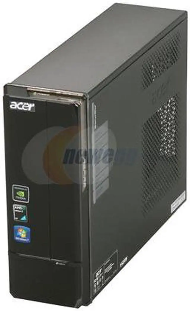 Alt view image 3 of 9 - Acer Desktop PC Aspire AX1301-U9052 AMD Athlon II X2 215 4GB DDR2 750GB HDD NVIDIA GeForce G210 Windows 7 Home Premium 64-bit