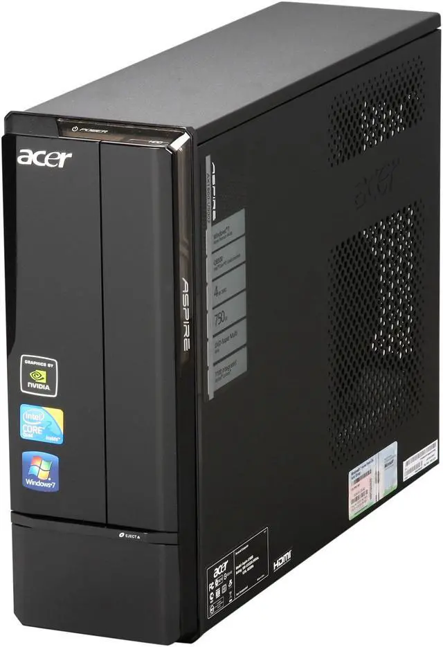 Acer Desktop PC Aspire AX1800-U9002 Intel Core 2 Quad Q8300