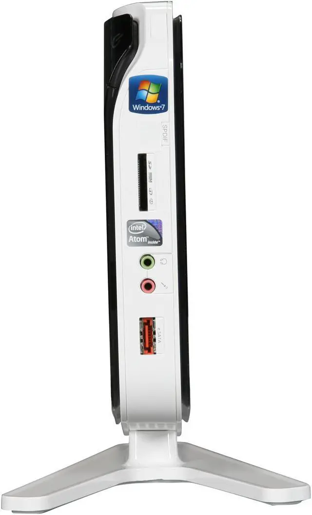 Alt view image 2 of 6 - Acer Desktop PC AspireRevo AR3610-U9012 Intel Atom 330 2GB DDR2 160GB HDD Windows 7 Home Premium 64-bit