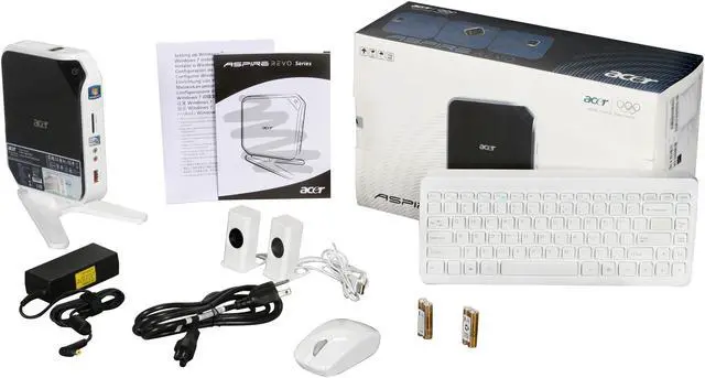 Alt view image 6 of 6 - Acer Desktop PC AspireRevo AR3610-U9012 Intel Atom 330 2GB DDR2 160GB HDD Windows 7 Home Premium 64-bit