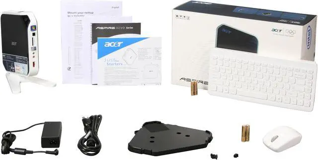 Alt view image 7 of 7 - Acer Nettop AspireRevo AR3610-U9022 Intel Atom 330 2GB DDR2 160GB HDD Windows 7 Home Premium 64-bit