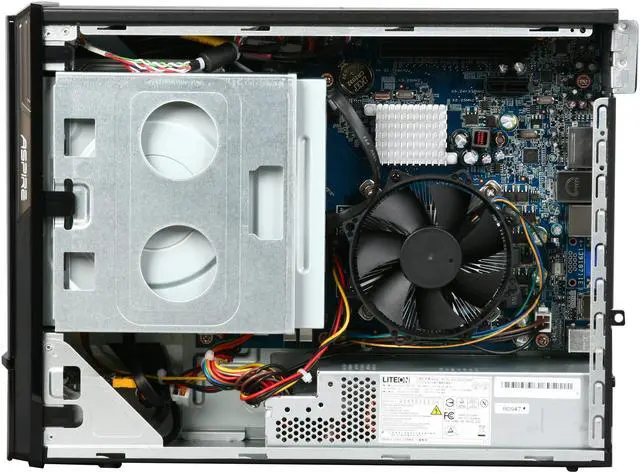 Alt view image 7 of 9 - Acer Desktop PC Aspire AX1301-U1302 AMD Athlon II X2 215 4GB DDR2 750GB HDD NVIDIA GeForce 9200 Windows 7 Home Premium 64-bit