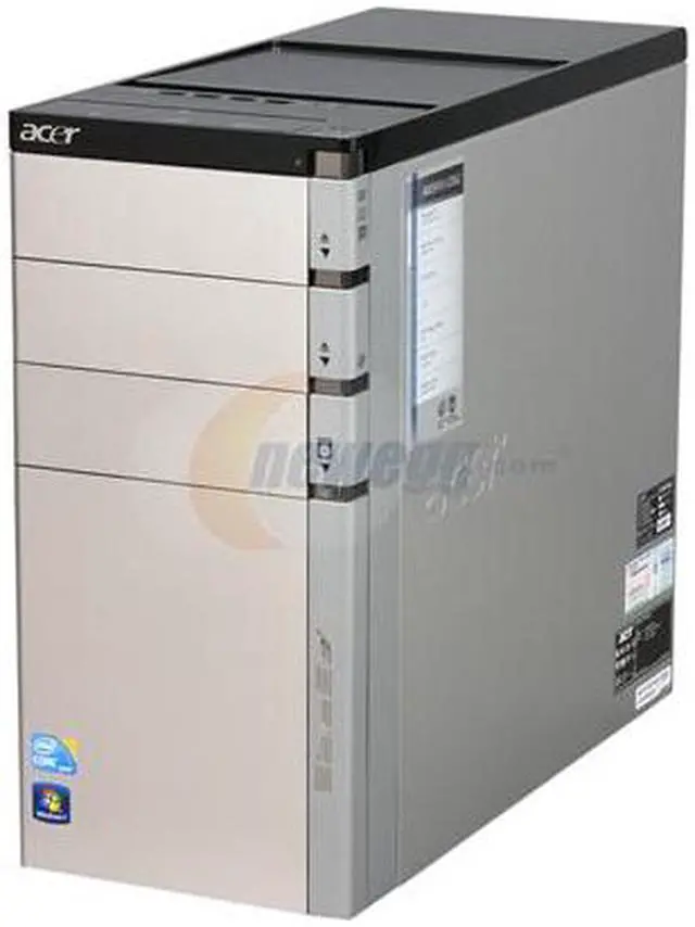 Alt view image 3 of 11 - Acer Desktop PC Aspire AM5910-U2062 Intel Core i5-650 6GB DDR3 1TB HDD Intel HD Graphics Windows 7 Home Premium 64-bit