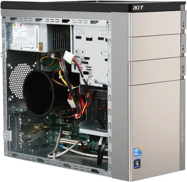 Alt view image 7 of 11 - Acer Desktop PC Aspire AM5910-U2062 Intel Core i5-650 6GB DDR3 1TB HDD Intel HD Graphics Windows 7 Home Premium 64-bit