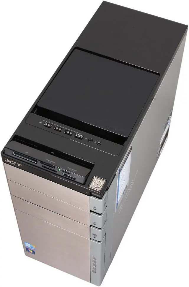 Alt view image 8 of 11 - Acer Desktop PC Aspire AM5910-U2062 Intel Core i5-650 6GB DDR3 1TB HDD Intel HD Graphics Windows 7 Home Premium 64-bit