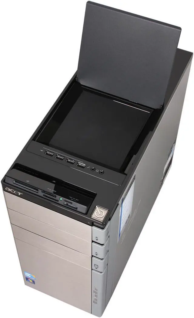 Alt view image 9 of 11 - Acer Desktop PC Aspire AM5910-U2062 Intel Core i5-650 6GB DDR3 1TB HDD Intel HD Graphics Windows 7 Home Premium 64-bit
