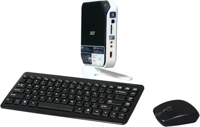 Main image of Acer Nettop AspireRevo AR3610-U2002 Intel Atom 330 2GB DDR2 250GB HDD Windows 7 Home Premium 64-bit